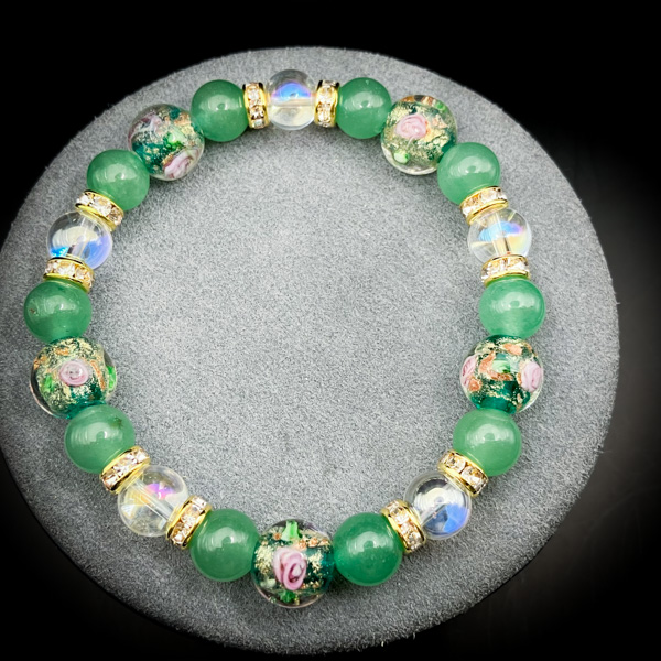 【限定一点】常緑の石英葉